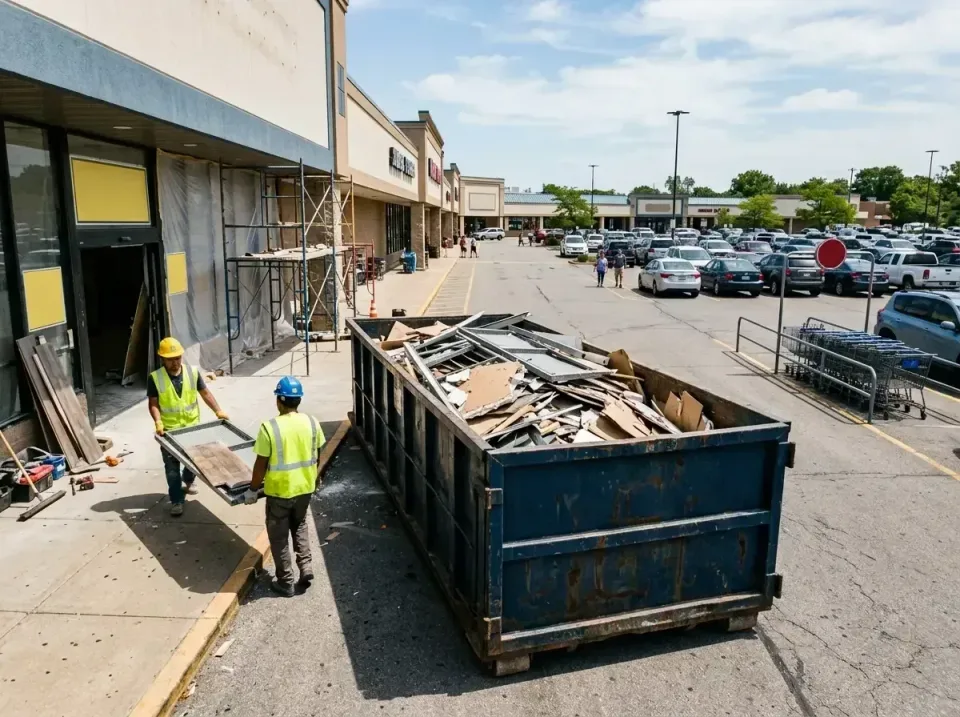 retail-store-renovation-debris-003 — frequently asked questions, Roll-off Dumpster Rentals in Ballville, OH